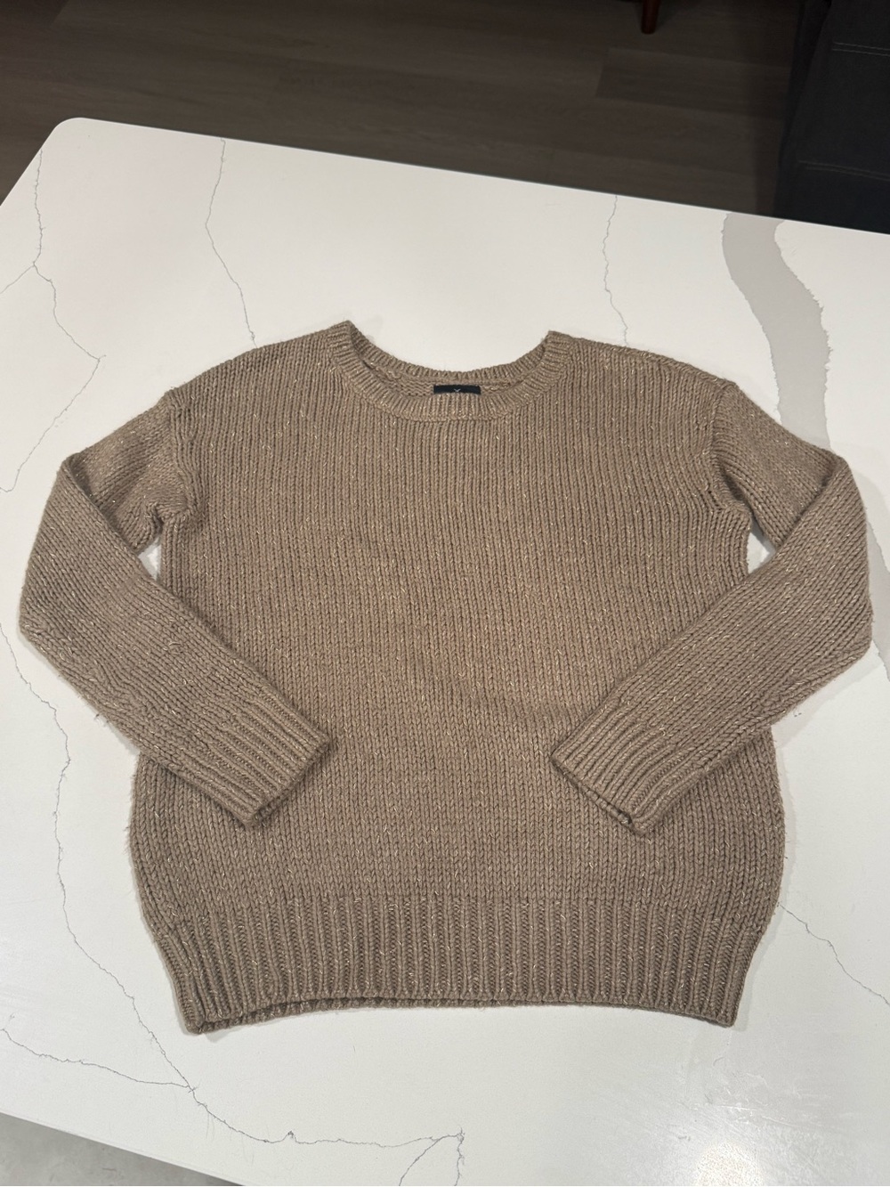 American Eagle Outfitters Vintage Boyfriend Sweater Coffee Brown XS